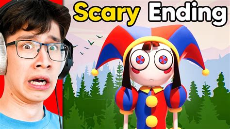 Reacting to The AMAZING DIGITAL CIRCUS (scary ending).